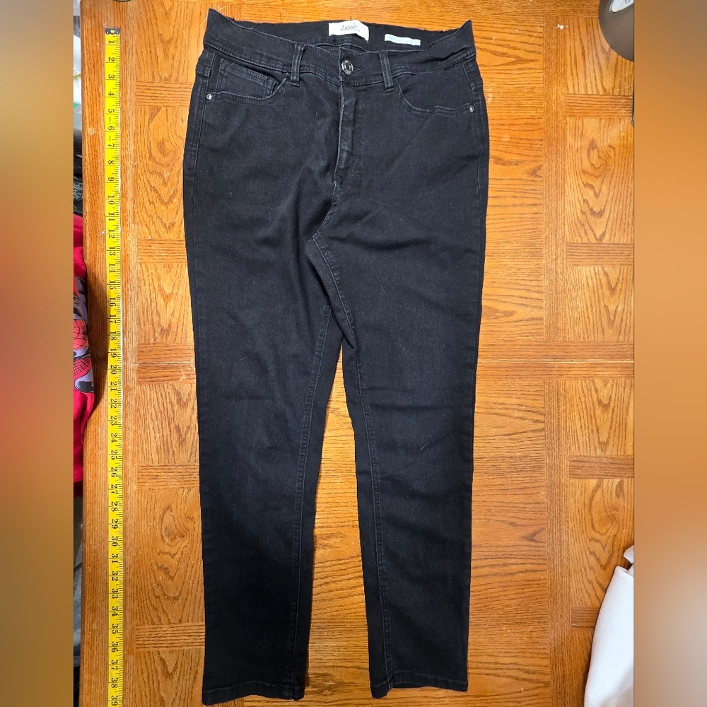 Angles Forever Young Forever Convertible Black Jeans Size 14